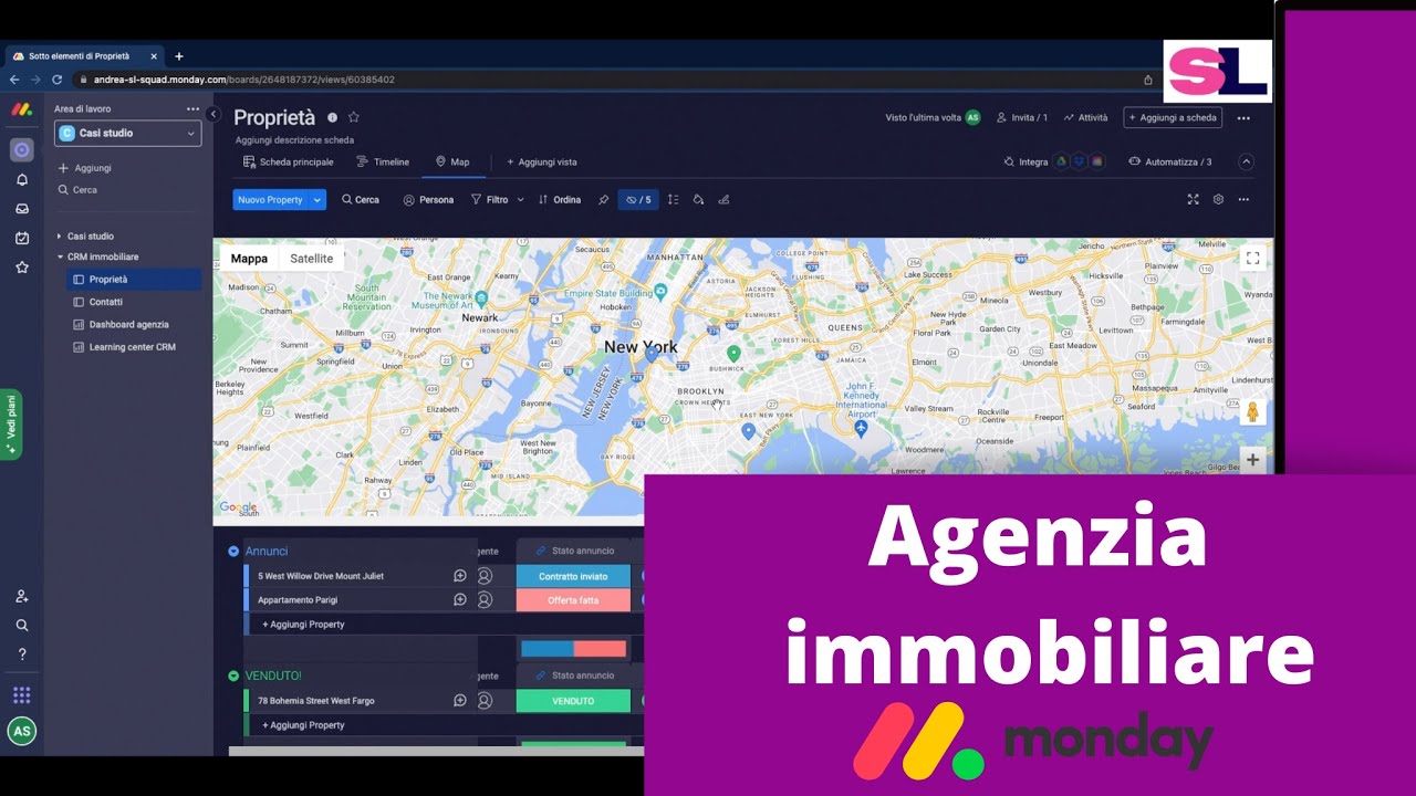 Trasformazione Operativa nelle Agenzie Immobiliari con Monday.com: Caso Studio